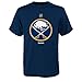 Produktbild NHL von outerstuff Buffalo Säbel Jungen 8–20 Primär Logo Short Sleeve Tee, marine, x-large (18)