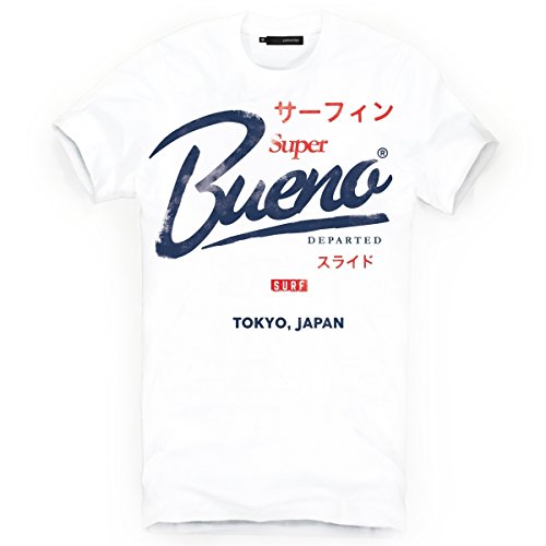 DEPARTED Herren T-Shirt mit Print/Motiv 4132-020 - New Fit Größe XL, White DEPARTED Herren T-Shirt mit Print/Motiv 4132-020 - New Fit Größe XL, White