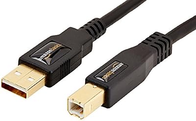AmazonBasics Câble USB 2.0 mâle A vers mâle B 4,8 m