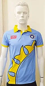 GENERIC India 1999 World Cup Jersey Half Sleeves.