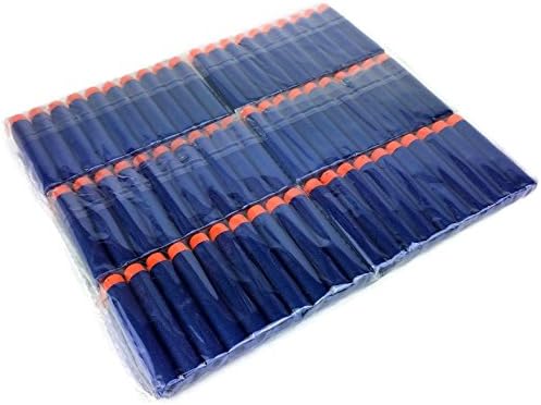 60 x Foam Refill Darts for Nerf N-strike Elite Series Blasters Toy gun Blue 7.2cm
