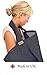 BebeChic * Top Quality 100% Cotton * Breastfeeding Covers * Boned Nursing Tops - with Storage Bag - navy blue / white dot
