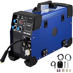 Mophorn Machine à Souder Combi 3 en1 200A MIG MAG Onduleur E-Hand IGBT MIG TIG FCAW 230V