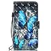Produktbild Handyhülle Galaxy S9 Plus Karten, Galaxy S9 Plus Flip Case, Magnetische Lederhülle Kartenfach Klappbar Handytasche Wallet Brieftasche Case Book Stand Cover Stoßfest Schutzhülle Handycover Handycase