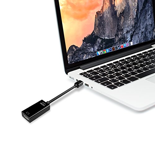 4K Mini DisplayPort auf HDMI, VicTsing Vergoldet Mini DP (Thunderbolt™ Port Kompatibel) zu HDMI Male to Female Kabel HDTV Adapter Konverter | 4K Ultra HD (4Kx2K) / Full HD 1080p ideal für PC & MAC / Notebook / PC-Grafikkarten - 4