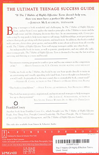 Livres Couvertures de The 7 Habits Of Highly Effective Teenagers