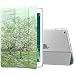 Produktbild TiMOVO Hülle für iPad 9.7 2017/2018, Ultra Lightweight Schutzhülle Transluzent Protektor mit Auto Schlaf/Wach Funktion, Magnetische Abdeckung für Apple iPad 9.7 2017 Release, Blüte Pfirsichbaum