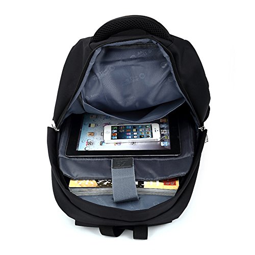 Studenten Campus Schulrucksack Geschäftsreisen mit großen Kapazität für Damen Herren Mehrzweck Casual Daypack Laptop Rucksack für Notebook Ipad bis 15-15.6 Zoll in verschiedenen Farben - 5