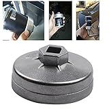 2. Material: aluminio. Eagles - Llave para filtro de aceite de 74 mm con 14 caras
