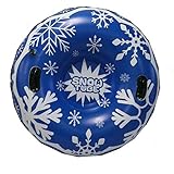 Tube de Neige Gonflable avec Poignée, Cercle de Ski, Luge de Neige Gonflable Hiver,Fournitures de Ski en Plein Air, Anneau de Flotteur de Piscine pour Enfants Enfants Adultes, 120cm