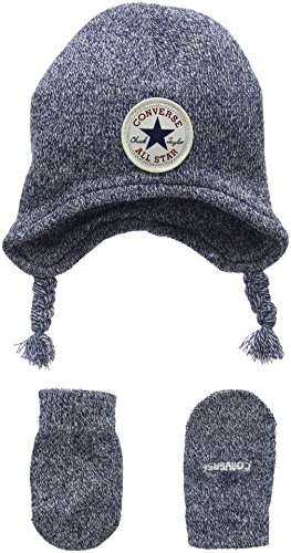 Converse Baby Boys 0-24m Micro Fleece Clothing Set, Blue (Navy), One Size