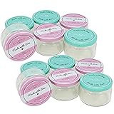 OPTIMALE FÜLLMENGE: Füllmenge bis zum Glasrand: 250 ml // Unsere Empfehlung ist die Füllmenge von 200 ml bis zum Gewinde // Deckelgröße: TO 82 mm