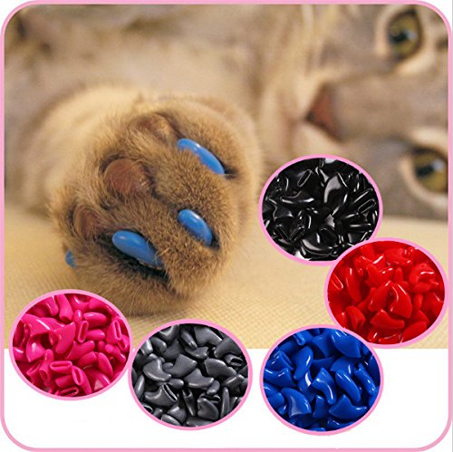 IMAKAR® Shin Krallen Katze, PCS 20 versehen, mit einem Klebstoff und einem Präzisionsrohr Applikator. Nicht giftig und leicht zu bedienen....