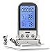 Produktbild Grillthermometer – Rantizon Wireless Barbecue Grill Thermometer mit LCD Anzeige, 230ft Lange Reichweite Fernbedienung mit 2 Prüfspitzen Wasserdicht, Elektronische Countdown Timer & Alarm