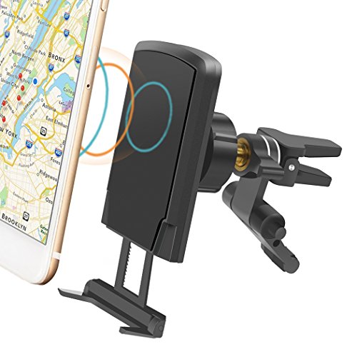 TOFURT Support Téléphone Voiture magnétique Rotation à 360 Degrés pour iPhone X 8 Plus S7 7 Plus S6 5S 5C, Samsung Galaxy S9 Plus Note 8 S8 Plus S7 S6, HTC, Nexus, LG, HTC, Nokia