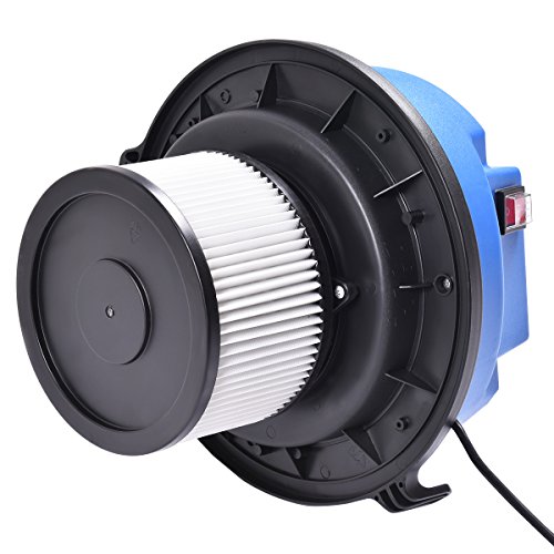 Costway Industriestaubsauger Mehrzwecksauger Nass-Trockensauger mit Zubehör 1800W 30L Edelstahl - 8