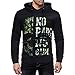 Produktbild LOLIANNI Herrren Sweatershirt Printed Pullover Langarm-Kapuzen-Tops Bluse Kapuzenpullover Hoodie Männer Strickpullover Mantel Outwear Print Langarm Freizeit Kapuzenpulli Top Bluse