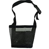 Diseño con hebilla, gancho y lazo ajustables, se puede ajustar el tamaño adecuado para tus perros de acuerdo con el tamaño de la boca y la longitud de la boca hasta el cuello.
