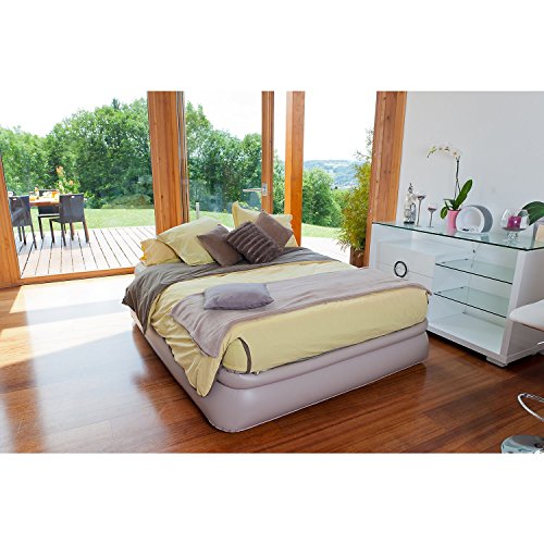 Aerobed 2000025560 Luxury Collection Luftbett beflockt mit eingebauter Pumpe und Fernbedienung, Antimikrobiell, 198 x 137 x 56 cm - 4