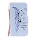 Produktbild Anlike Hülle für Samsung Galaxy J1 (4,3 Zoll) PU Leder Flip-Case / Brieftasche / Wallet Etui /Lederhülle / Handy Schutzhülle / Bookstyle Cover / Handy Zubehör / Lederhülle / Handyhülle mit Bookstyle mit Standfunktion Kredit Kartenfach {Feather&Swallows}
