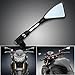 Motorcycle Chrome Plated Billet Aluminum Outside Rearview Side View Mirrors Multi Angle Adjustable Blindsight Rearview Handle Bar End Convex Universal Fit For Yamaha YZF R1 R6 MT-01 MT-03 WR TDM TDR TW Fazer XJR TDM XJ XTZ V Max WR FZ1 FZ6 FZ8