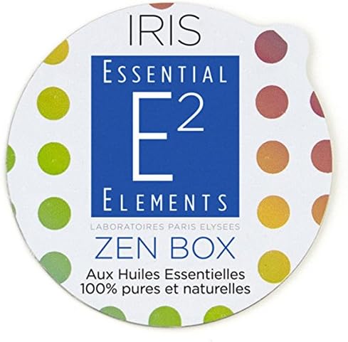 E2 Zen Box for IRIS Diffuser with 28 Essential Oils Against Stress and Anxiety