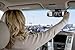 Baby Car Mirror - For Rear Facing Car Seats - Large, Secure Fit Baby Mirror - Easily View Infant In Backseat - Best Newborn Baby Accessory For Travel - Safety Tested + FREE Baby-On-Board Sign