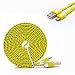 Produktbild YANSHG® Micro USB Kabel geflochtenes Schnellladegerät Kabel USB zu Micro USB 2.0 Android Ladekabel für Samsung Galaxy S7 / S6 / S5 / Edge, Hinweis 5/4/3, LG, Nexus, HTC, Nokia, PS4