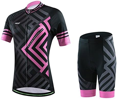 2016 WSP06 Design Bicycle Cycling Jersey Short Sleeves Set For Women Ladies Girls