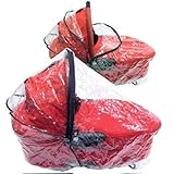 250 micras plástico 1stopbabystore Universal Cochecito y Capazo Burbuja De Lluvia (Grande)
