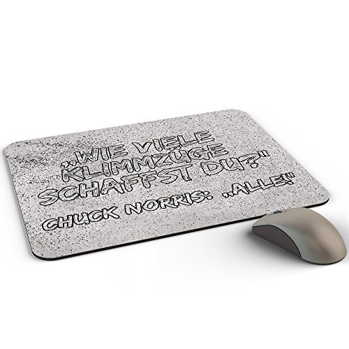 Preisvergleich Produktbild Stylotex Mauspad Wie viele Klimmzüge Chuck - mit textiler Oberfläche