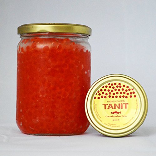 Huevas de salmón Keta Tarro 500 gr.