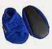 TOZIES Baby toddler Soft Indoor Play Shoes / Slippers NON SLIP Designed to Stay on (12-18 months) ROYAL BLUE