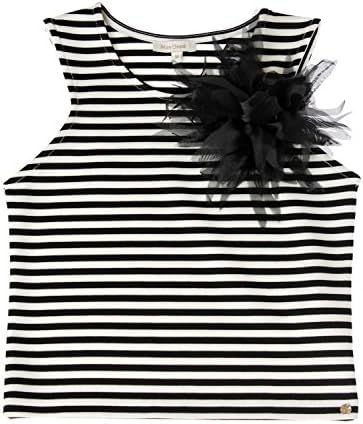Miss Grant Canotta corta a Righe Con Fiore Bambino Kids Girl MOD. 2745 42