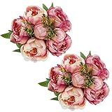 Las flores artificiales pueden estar exprimidas y deformadas en el tránsito, puede ajustar las ramas al estado más natural después de exhibirlas. Puede usar el secador de pelo con viento caliente durante varios minutos, estarán completamente abiertos.