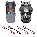 Produktbild Rantow 4 Stück Befestigung Propeller Klemme Für DJI Mavic Pro Drone Klingen Transporthalter Quadcopter Propeller Fix Clip, 2 Stück Rot + 2 Stück Schwarz