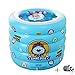 Produktbild SLONG Baby Aufblasbare Badewanne Kinder Rutschfeste Schwimmbad Faltbare Reise Luft Dusche Becken Bäder (Für 0-3 Jahre) 100 * 80 cm