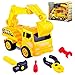Produktbild Minvo Digger Truck Bagger Montieren Spielzeug - Kit für 3 + Kinder.EIN BAU - Abnehmbare Spielzeugauto Junge Präsentiert