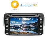 Passend für: Mercedes-Benz CLK-C209/ W209(1998-2004); Mercedes-Benz C Class W203(2000-2005); Mercedes-Benz Viano/Vito W639 (2004-2006); Mercedes-Benz Vaneo(2002-2005); Mercedes-Benz G-W463(1998-2004); Mercedes Benz A-Class W168 (1998-2001). Passend für die Dimension des Armaturenbretts der Autos: 224mm/212mm * 125mm. Bitte senden Sie uns ein Bild vom Armaturenbrett Ihres Autos, wenn Sie nicht sicher sind, ob dieses Autoradio für Ihr Auto geeignet ist.