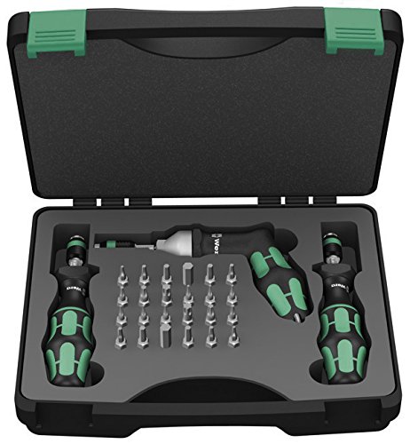 Wera 7440/41/42 Kraftform Drehmomentschraubendreher-Satz, 27-teilig, 05074739001
