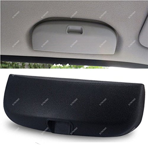 Preisvergleich Produktbild ICTRONIX Schwarz Sonnenbrillenhalter Ersatzteile Brillenfach Ablage Brillenetui Käfig Aufbewahrungsbox für Mercedes-Benz GLK,GLC,GLE,A B E C-Klasse 2011-2015