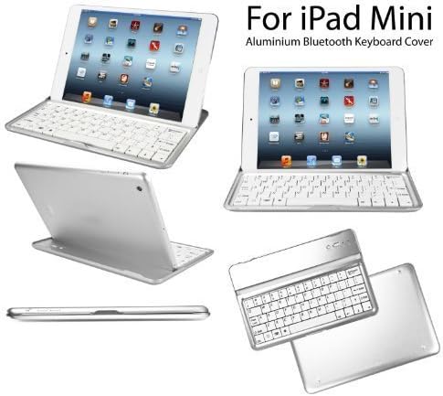 Super Legend Aluminium Bluetooth Keyboard for iPad Mini - White