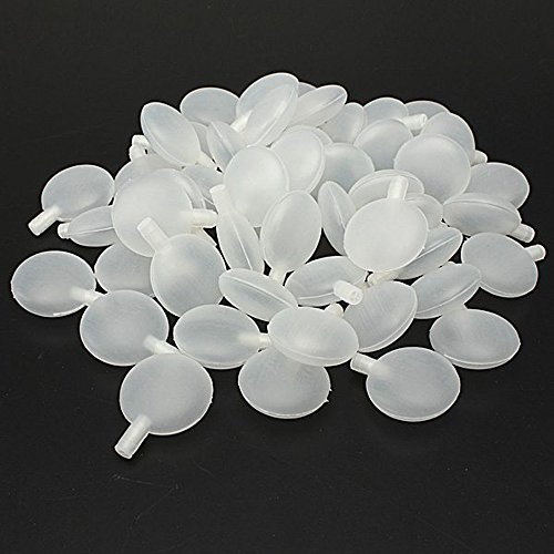 Dealglad 50Pcs Squeakers Toy Repair Fix Dog Pet Baby Toy Noise Maker Insert Replacement (35mm)