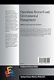 Image de Operations Research and Environmental Management