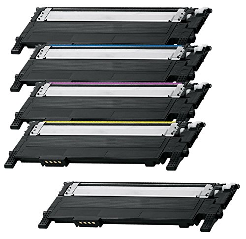 Prestige Cartridge 5-er Set Toner kompatibel für Samsung CLP-360, CLP-360N, CLP-365, CLP-365W, CLP-368, CLX-3300, CLX-3305, CLX-3305FN, CLX-3305N, CLX-3305W, CLX-3305FW, Xpress C410W, SL-C460W, SL-C460FW, SL-C467W