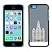 Produktbild A-type Colorful Printed Hard Protective Back Case Cover Shell Skin for Apple iPhone 5C ( Hotel Budapest Grey Minimalist Building )