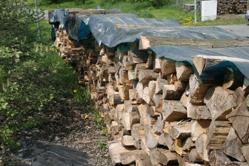 Rainexo Abdeckplane 1,5x12m; Stärke: 150g/m² (Power Forst Holzabdeckplane) - 2