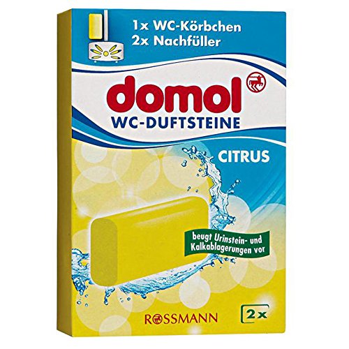 Preisvergleich Produktbild domol WC-Duftsteine "Citrus" 2x40g