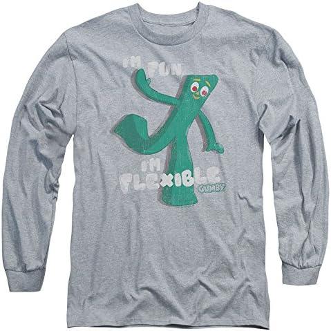 Gumby 1960's Claymation TV Series Flex Adult Long-Sleeve T-Shirt