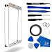 Produktbild MMOBIEL® Front Glas Reparatur Set für Samsung Galaxy Note 5 N920 Series (Weiß) Display Touchscreen mit 11 tlg. Werkzeug-Set inkl passgenauem Klebe-Sticker/Pinzette/Saugnapf/Metall Draht/Tuch
